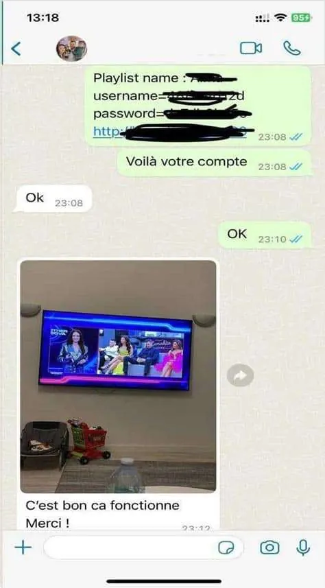 MIPTV4K customer review on WhatsApp 3